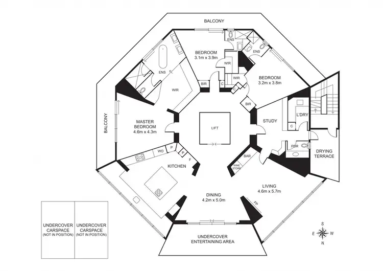 Floorplan of Homely apartment listing, 4/1a Affleck Street, South Yarra VIC 3141