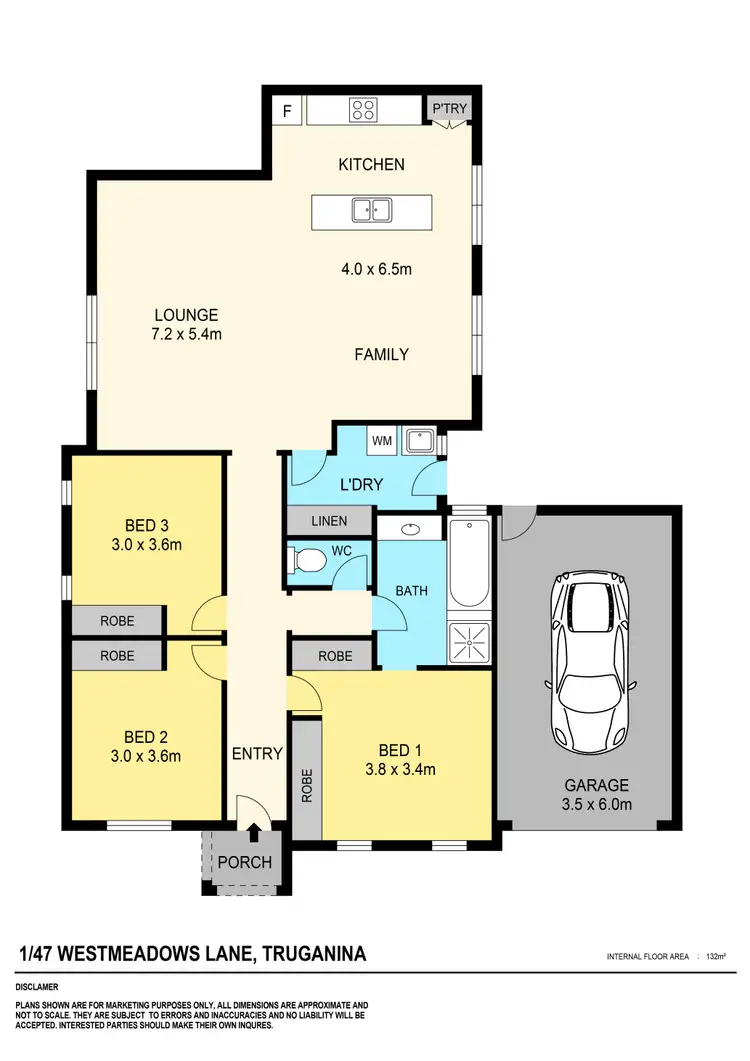 Floorplan of Homely unit listing, 1/47 Westmeadows Lane, Truganina VIC 3029