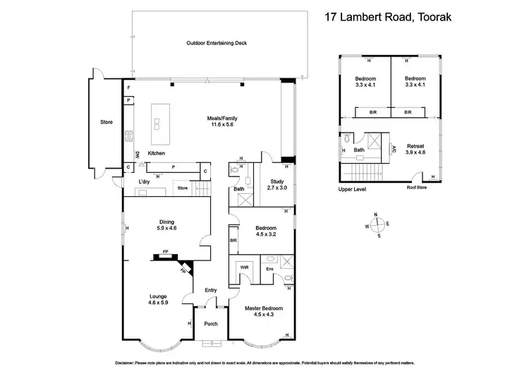 Floorplan of Homely house listing, 17 Lambert Road, Toorak VIC 3142