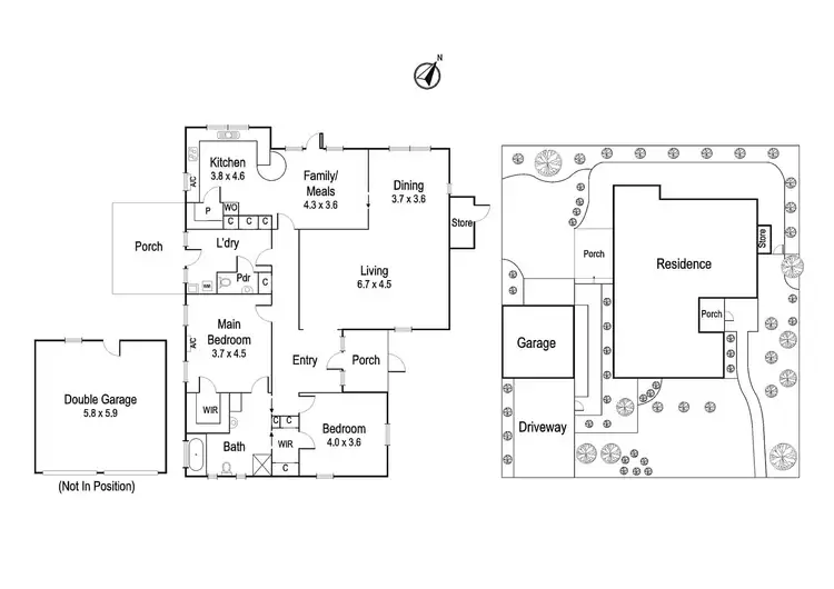 Floorplan of Homely house listing, 34 Cedric Street, Ivanhoe East VIC 3079