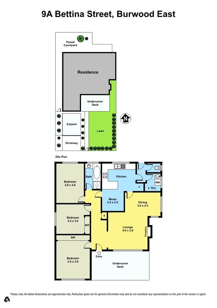 Floorplan of Homely house listing, 9A Bettina Street, Burwood East VIC 3151