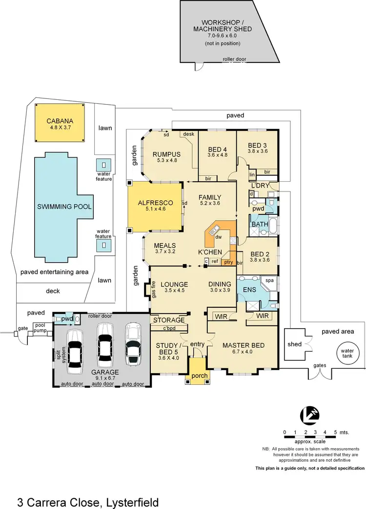 Floorplan of Homely house listing, 3 Carrera Close, Lysterfield VIC 3156
