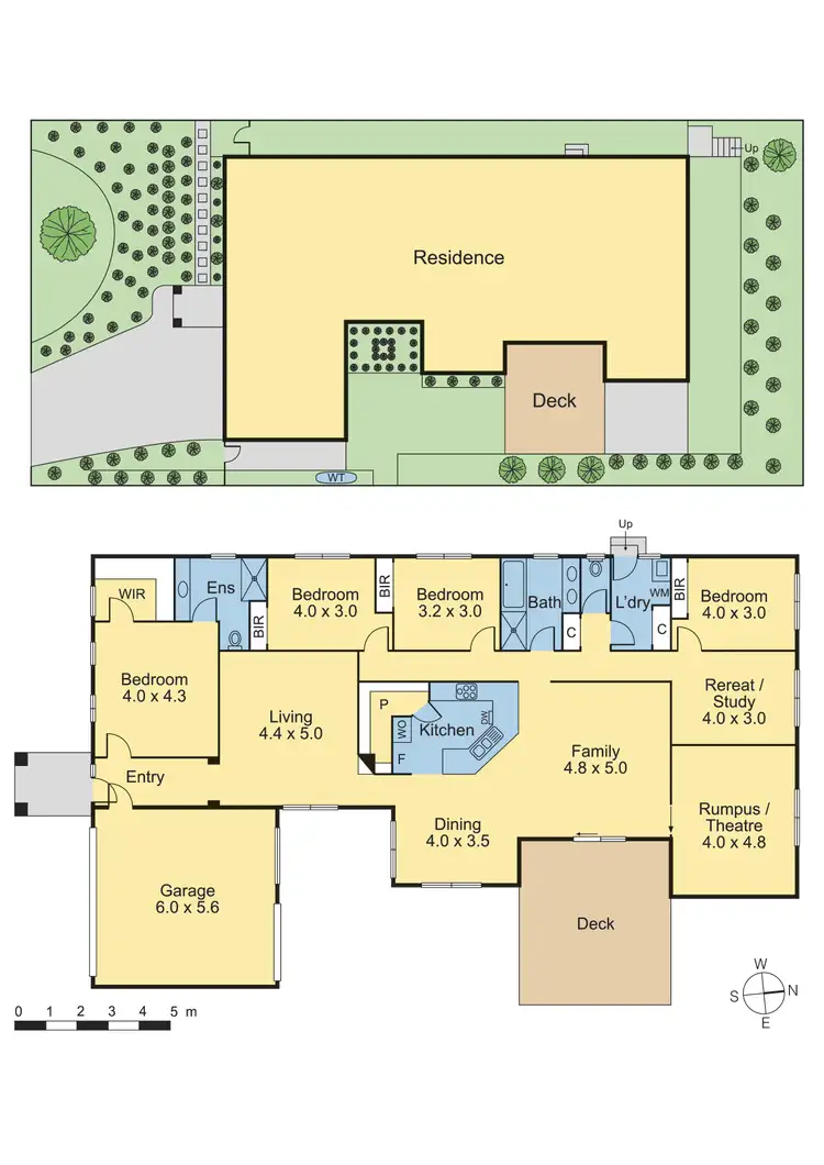 Floorplan of Homely house listing, 34 Roaming Road, Doreen VIC 3754