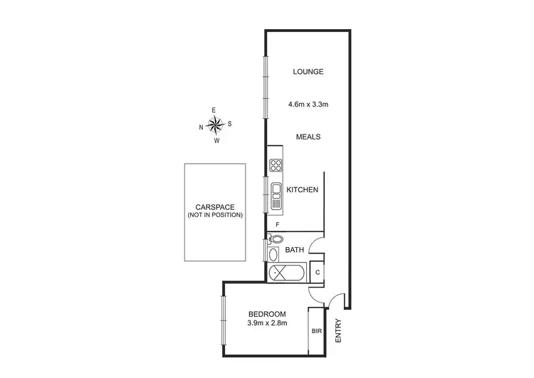 Floorplan of Homely apartment listing, 7/21 Elphin Grove, Hawthorn VIC 3122