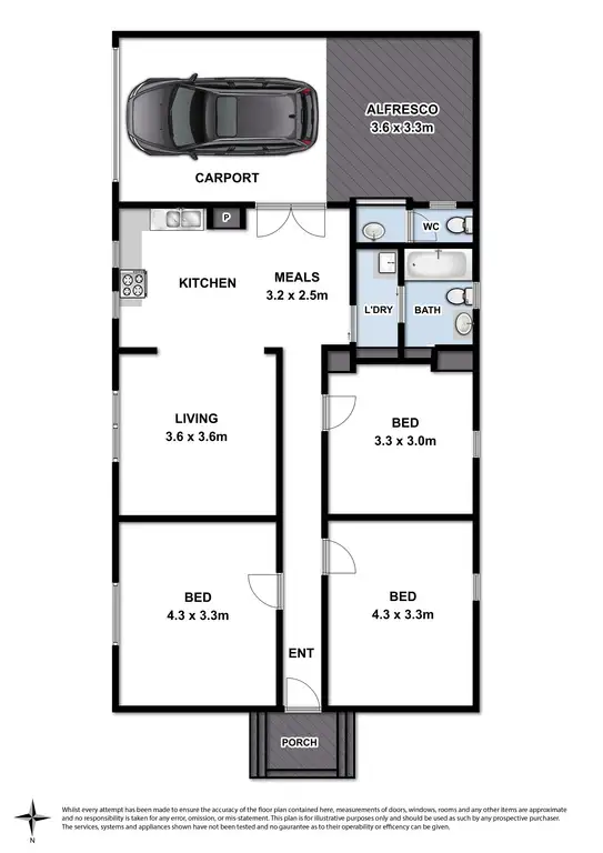 Floorplan of Homely house listing, 30 Alexandra Avenue, Geelong VIC 3220