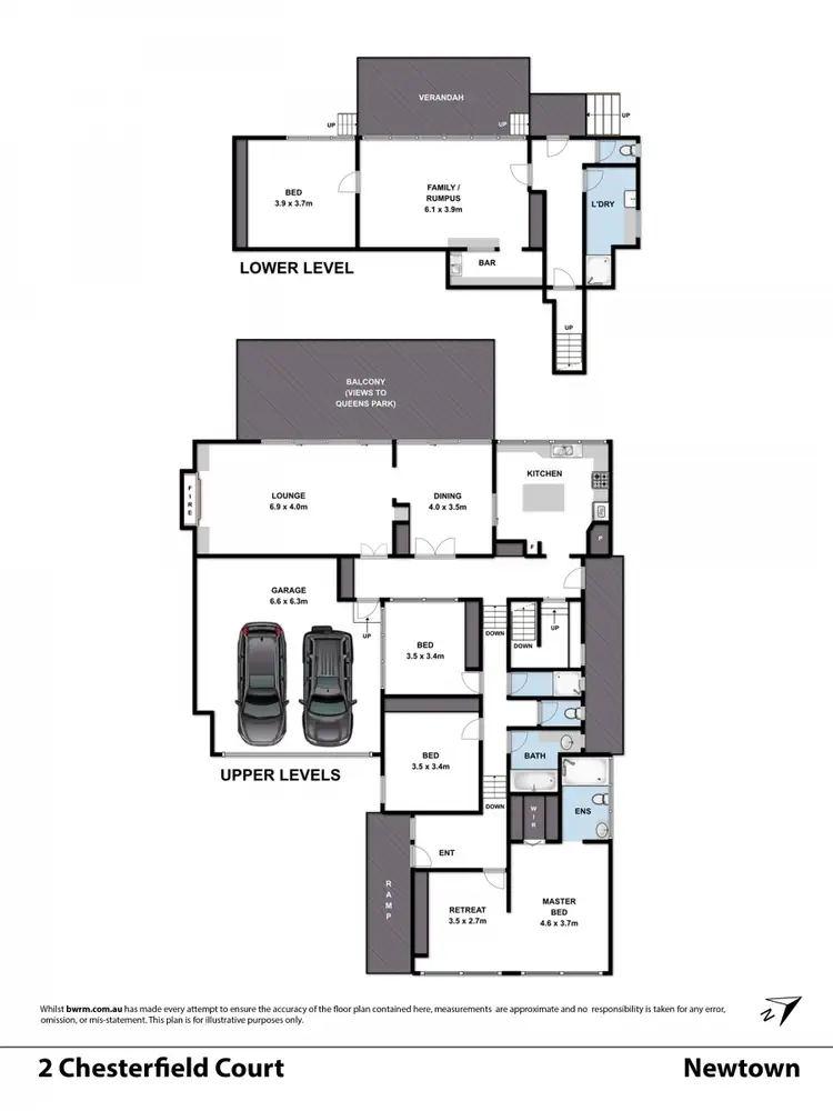 Floorplan of Homely house listing, 2 Chesterfield Court, Newtown VIC 3220