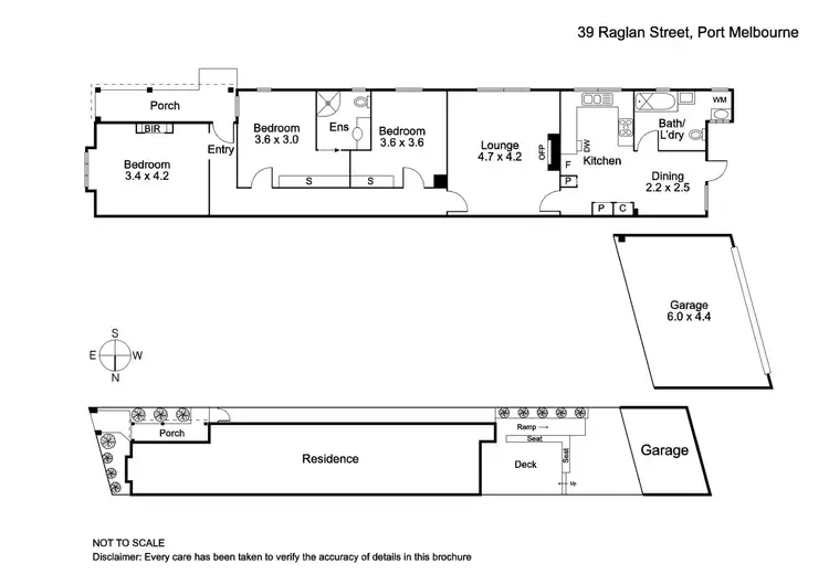 Floorplan of Homely house listing, 39 Raglan Street, Port Melbourne VIC 3207