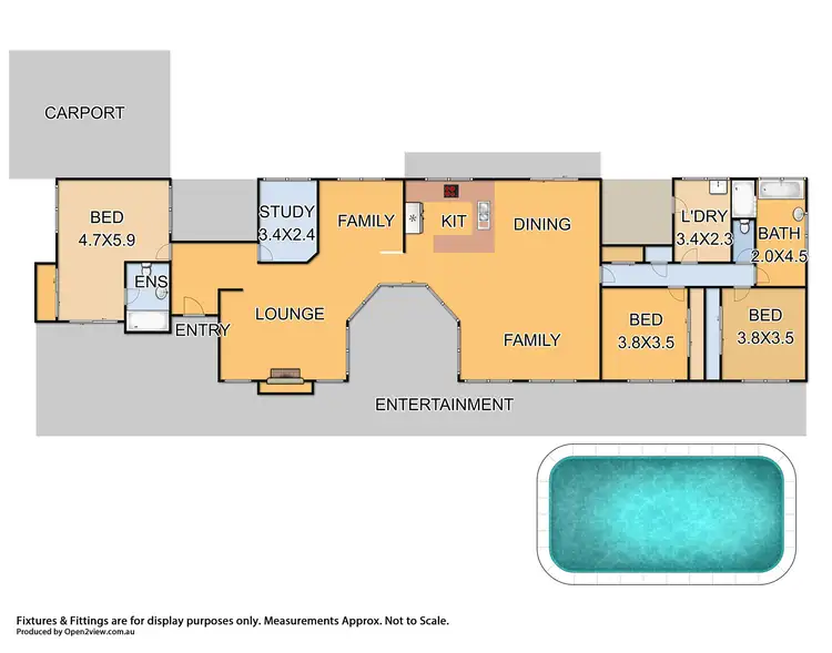 Floorplan of Homely rural property listing, 520 Beenak Road, Yellingbo VIC 3139
