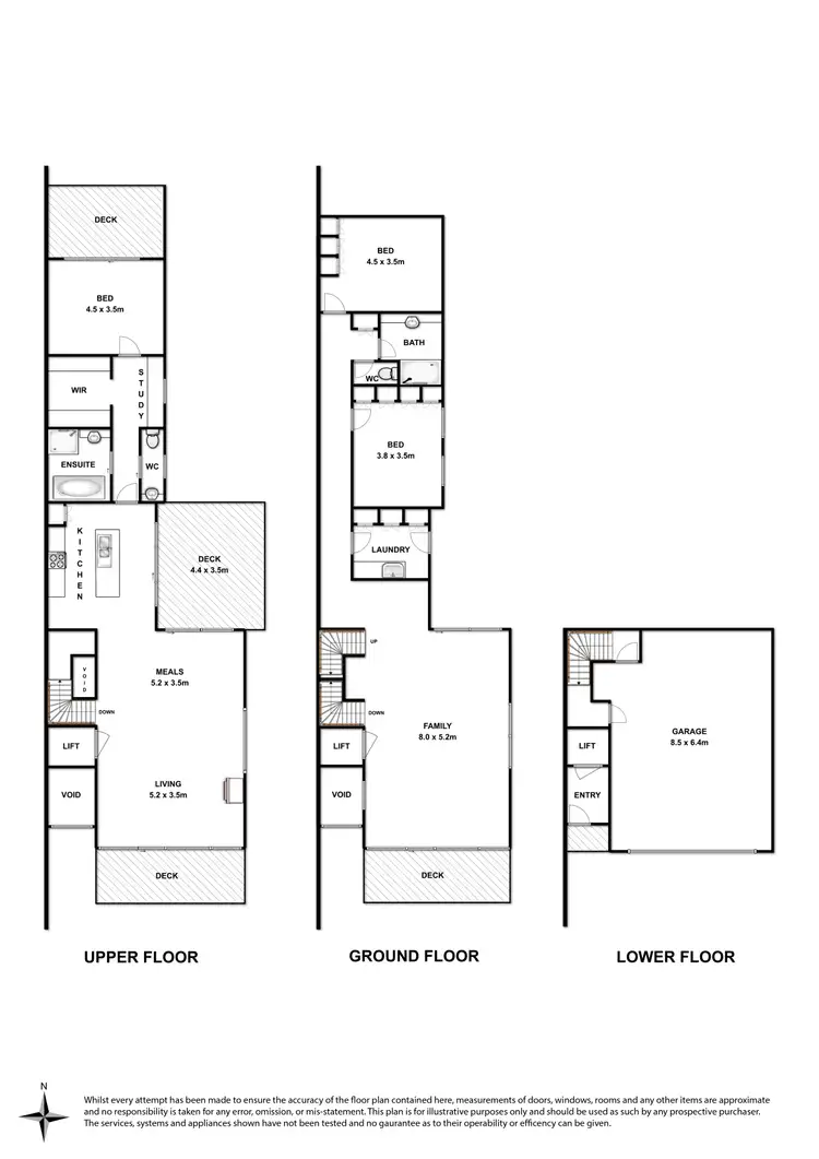 Floorplan of Homely house listing, 39B The Parade, Ocean Grove VIC 3226