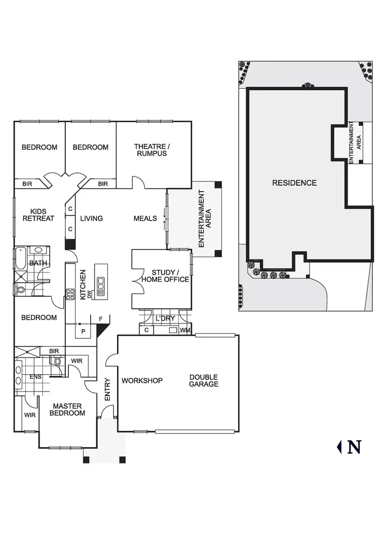 Floorplan of Homely house listing, 3 Breakwater Drive, Doreen VIC 3754
