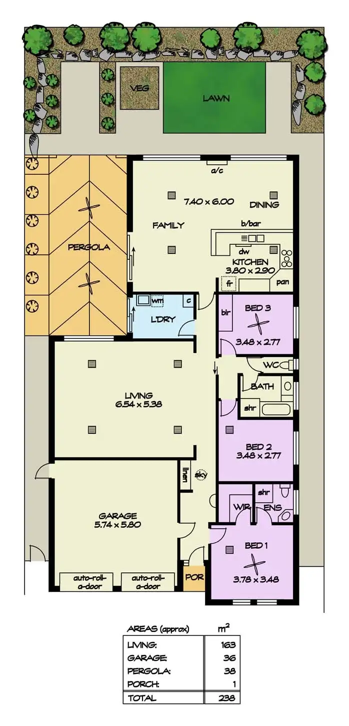 Floorplan of Homely house listing, 20 Pistachio Way, Golden Grove SA 5125