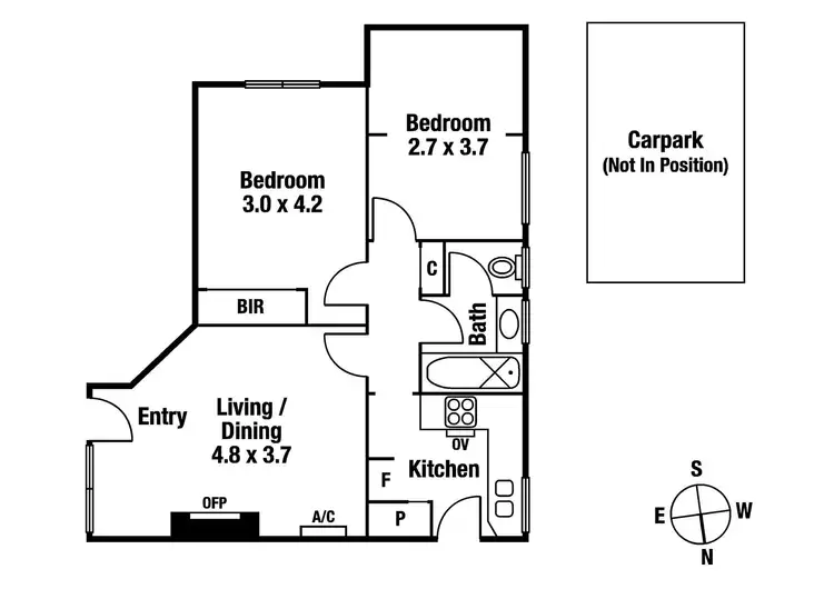 Floorplan of Homely apartment listing, 7/1 Coleridge Street, Elwood VIC 3184