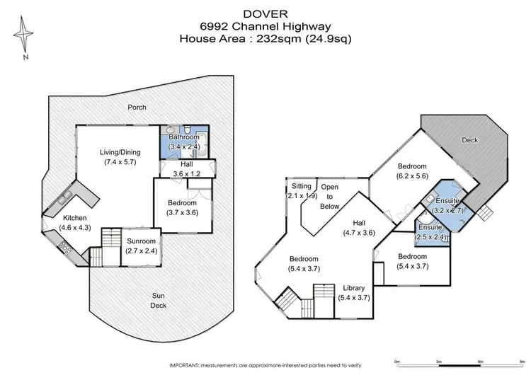 Floorplan of Homely house listing, 6992 Huon Highway, Dover TAS 7117