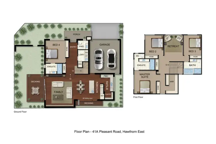 Floorplan of Homely house listing, 41A Pleasant Road, Hawthorn East VIC 3123