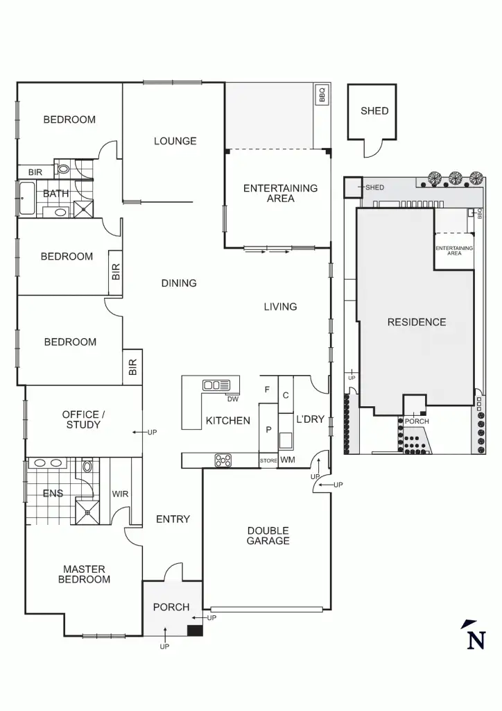 Floorplan of Homely house listing, 28 Harriers Street, Mernda VIC 3754
