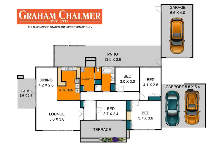 Floorplan of Homely house listing, 1 Inglis Street, Sale VIC 3850