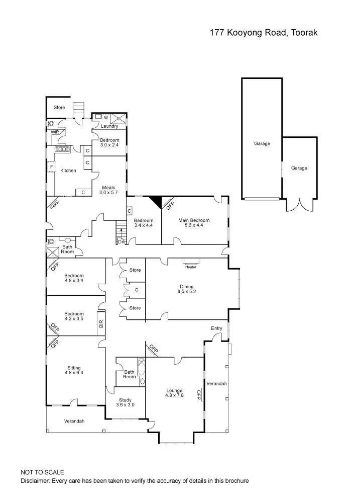 Floorplan of Homely house listing, 177 Kooyong Road, Toorak VIC 3142