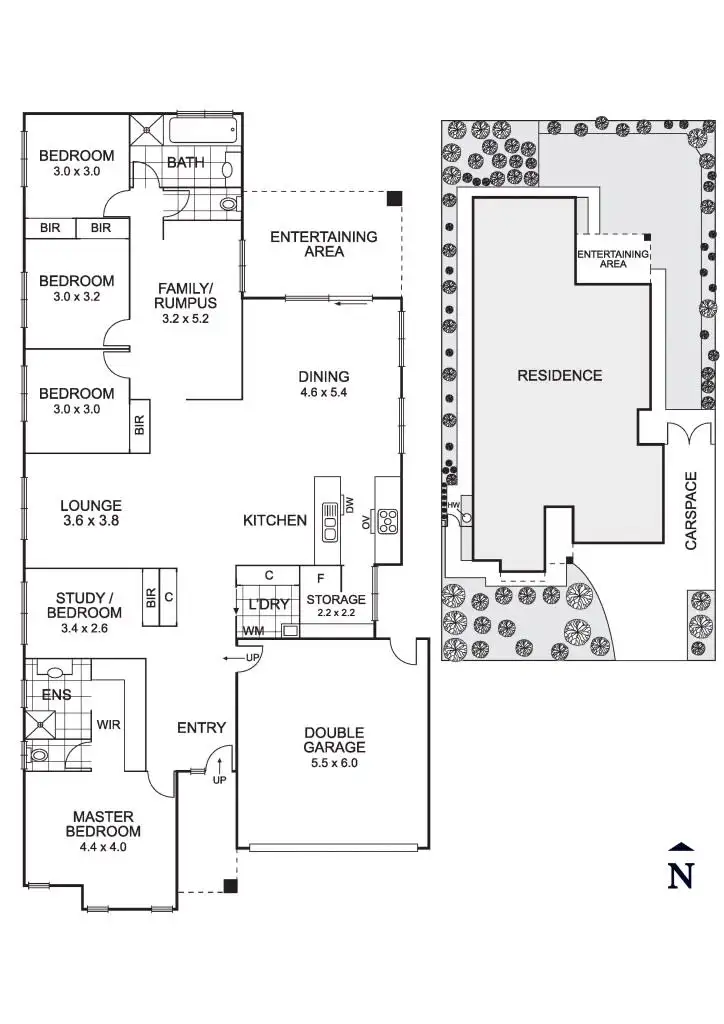 Floorplan of Homely house listing, 50 Midland Road, Doreen VIC 3754