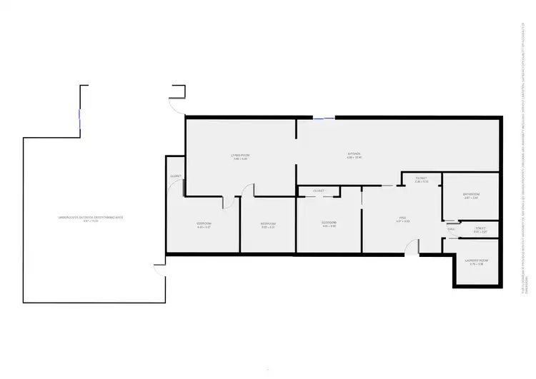 Floorplan of Homely rural property listing, 323 Maidavale Street, Munro VIC 3862
