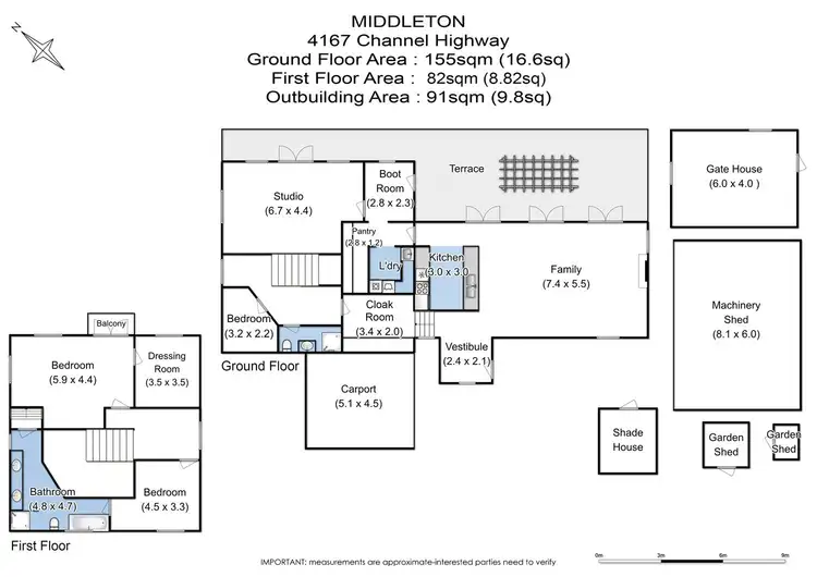 Floorplan of Homely house listing, 4167 Channel Highway, Middleton TAS 7163