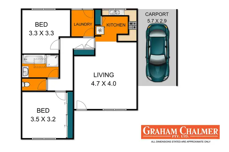 Floorplan of Homely townhouse listing, 13/204 York Street, Sale VIC 3850