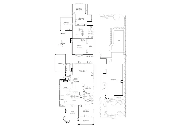 Floorplan of Homely house listing, 8 Tower Place, Hawthorn East VIC 3123