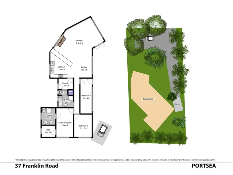 Floorplan of Homely house listing, 37 Franklin Road, Portsea VIC 3944