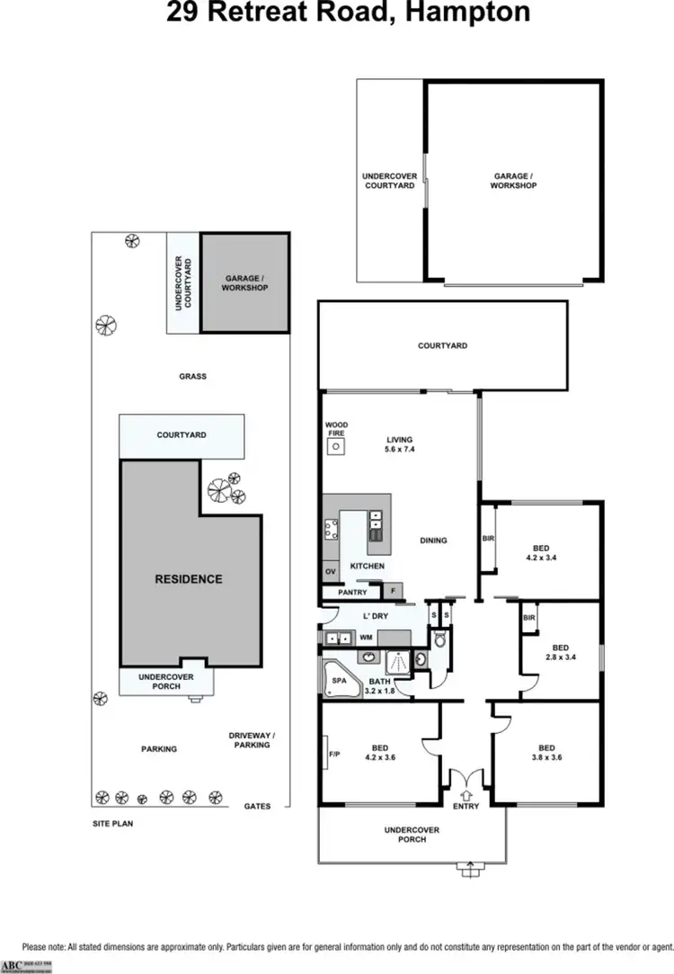 Floorplan of Homely house listing, 29 Retreat Road, Hampton VIC 3188