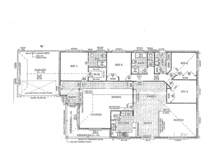 Floorplan of Homely house listing, 18 St Nicholas Court, Tarneit VIC 3029