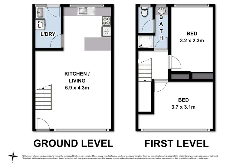 Floorplan of Homely unit listing, 5/1 Holman Court, Breakwater VIC 3219