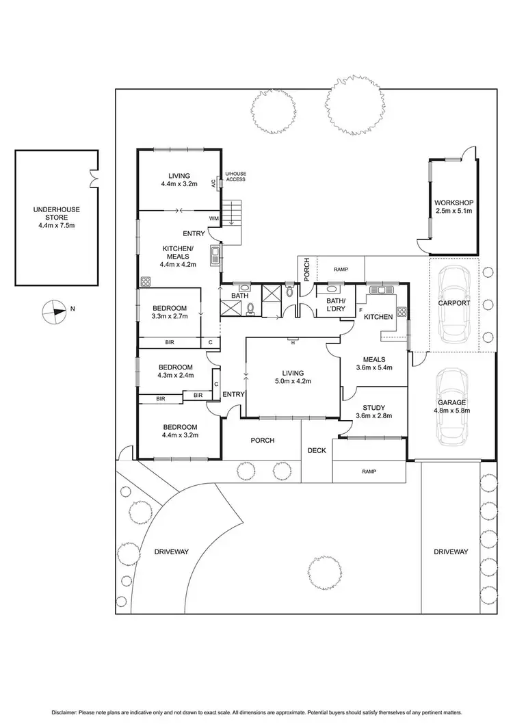 Floorplan of Homely house listing, 13 McGuinness Road, Bentleigh East VIC 3165