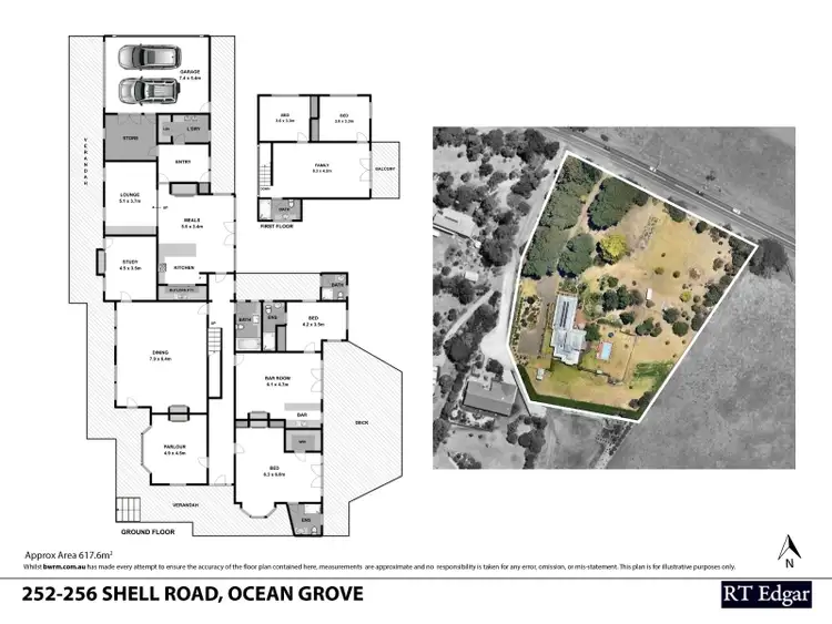 Floorplan of Homely house listing, 252-262 Shell Road, Ocean Grove VIC 3226