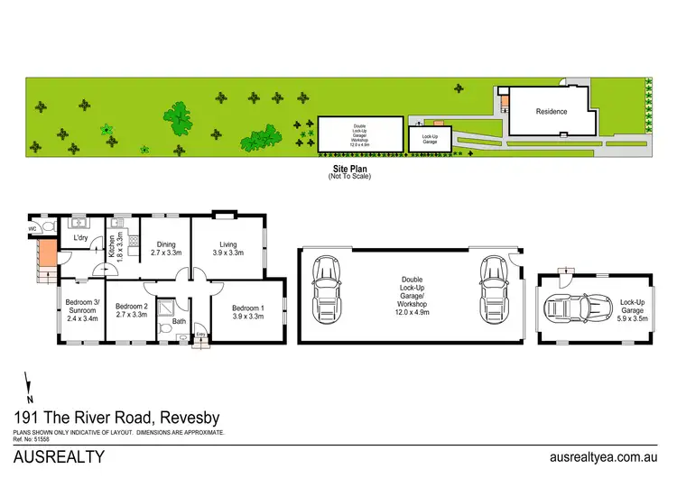 Floorplan of Homely house listing, 191 The River Road, Revesby NSW 2212
