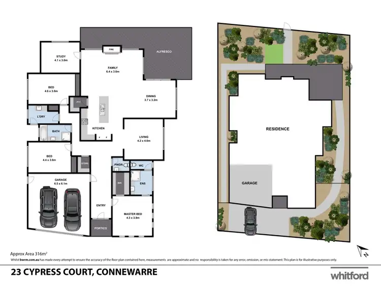 Floorplan of Homely house listing, 23 Cypress Court, Barwon Heads VIC 3227