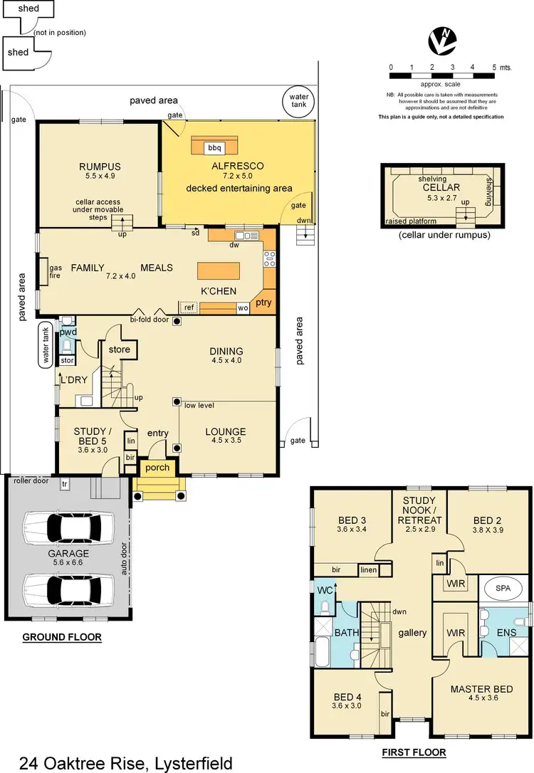 Floorplan of Homely house listing, 24 Oaktree Rise, Lysterfield VIC 3156