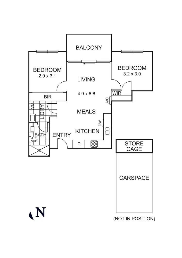 Floorplan of Homely apartment listing, 103/373 Belmore Road, Balwyn North VIC 3104