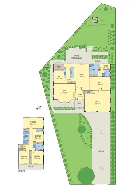 Floorplan of Homely house listing, 6 Brendan Court, Highton VIC 3216