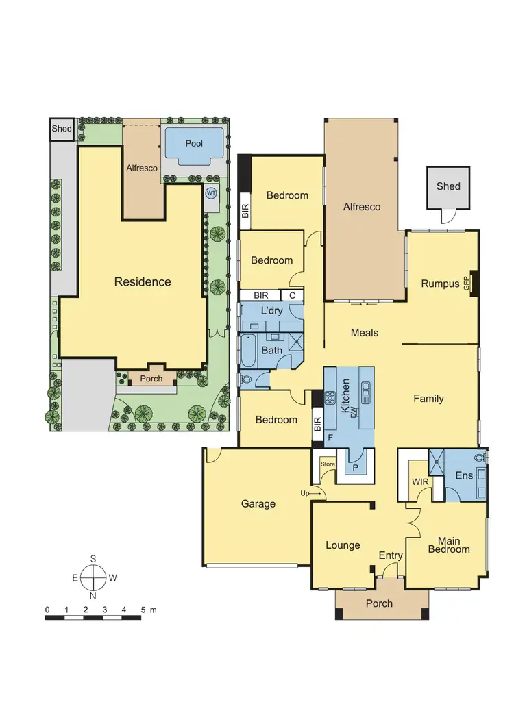 Floorplan of Homely house listing, 33 Bower Way, Doreen VIC 3754