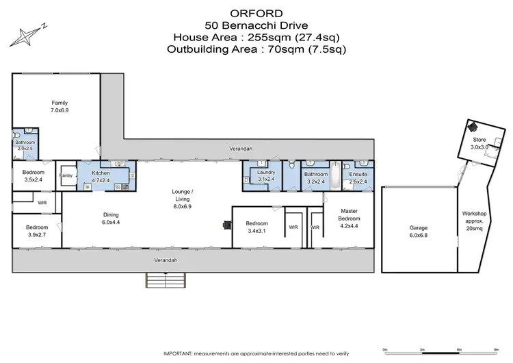 Floorplan of Homely house listing, 50 Bernacchi Drive, Orford TAS 7190