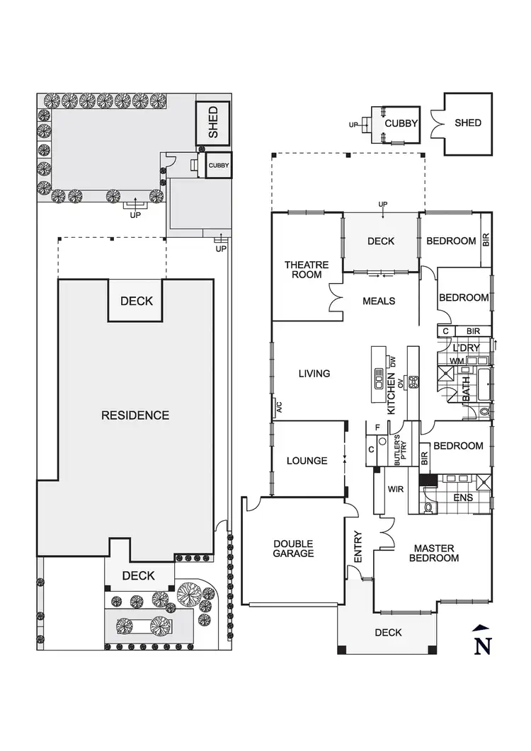 Floorplan of Homely house listing, 11 Francesca Drive, Mernda VIC 3754
