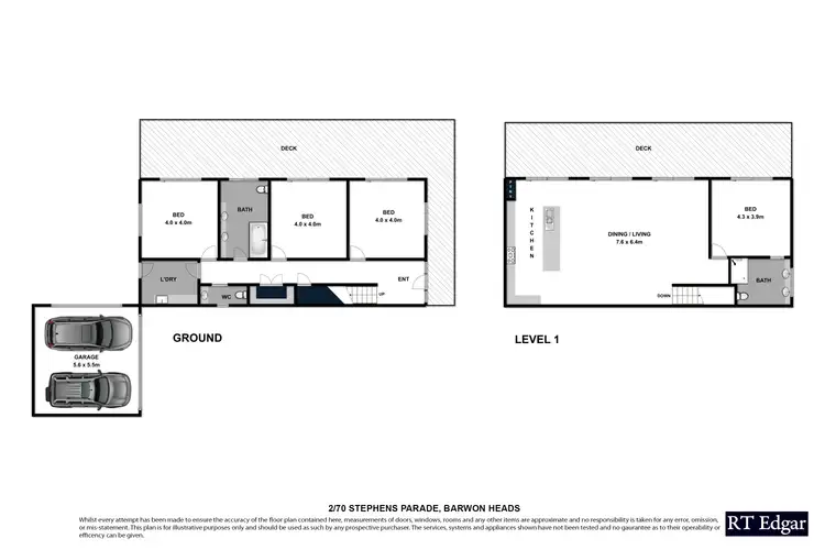 Floorplan of Homely house listing, 2/70 Stephens Parade, Barwon Heads VIC 3227
