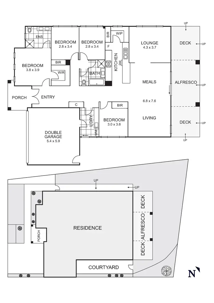 Floorplan of Homely house listing, 6 Ambridge Street, Mernda VIC 3754