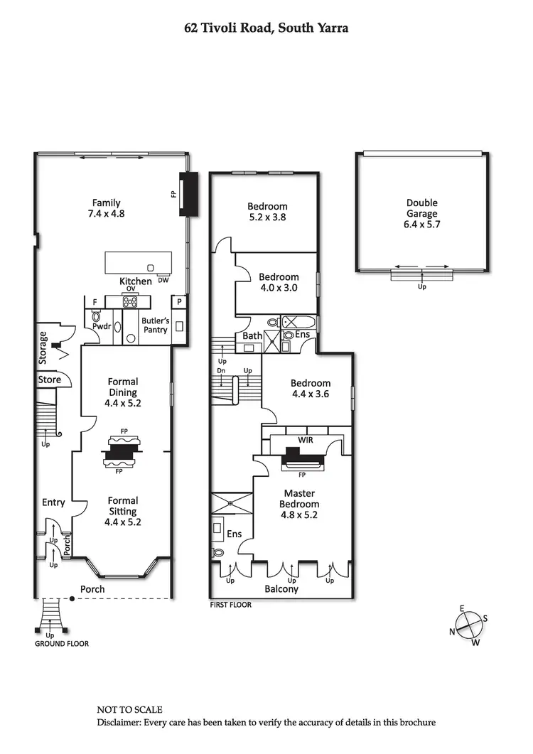 Floorplan of Homely house listing, 62 Tivoli Road, South Yarra VIC 3141