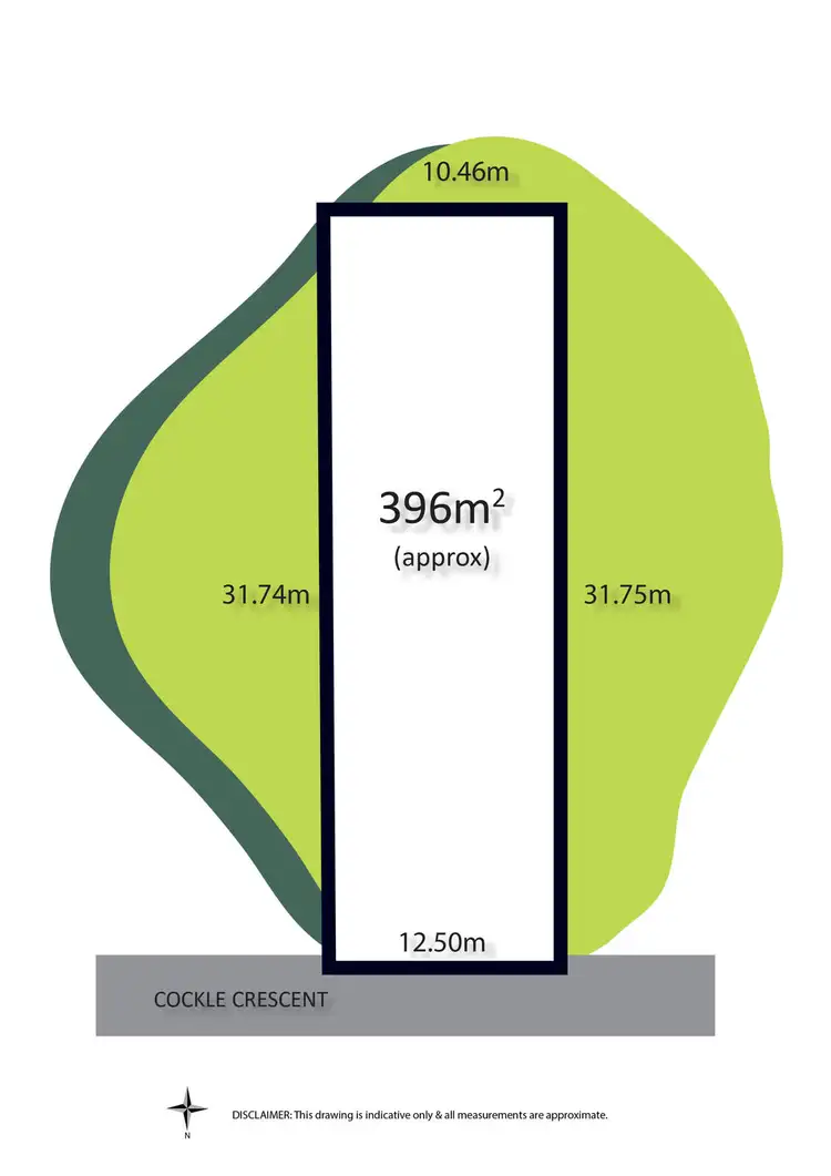 Floorplan of Homely land listing, 16 Cockle Crescent, Point Lonsdale VIC 3225