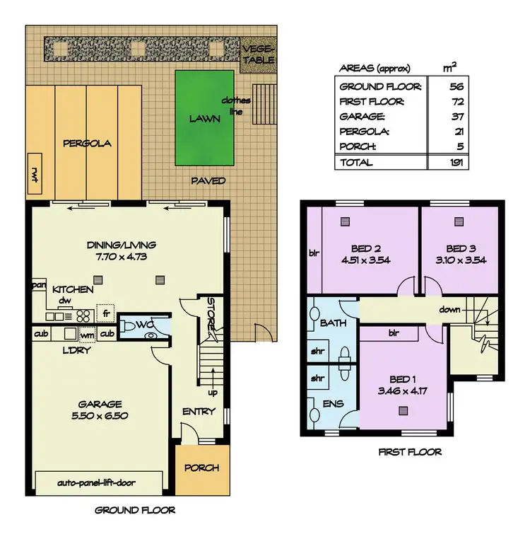 Floorplan of Homely house listing, 21 Byrness Avenue, Devon Park SA 5008