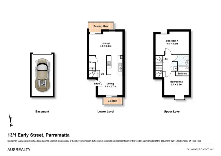 Floorplan of Homely apartment listing, 13/1 Early Street, Parramatta NSW 2150