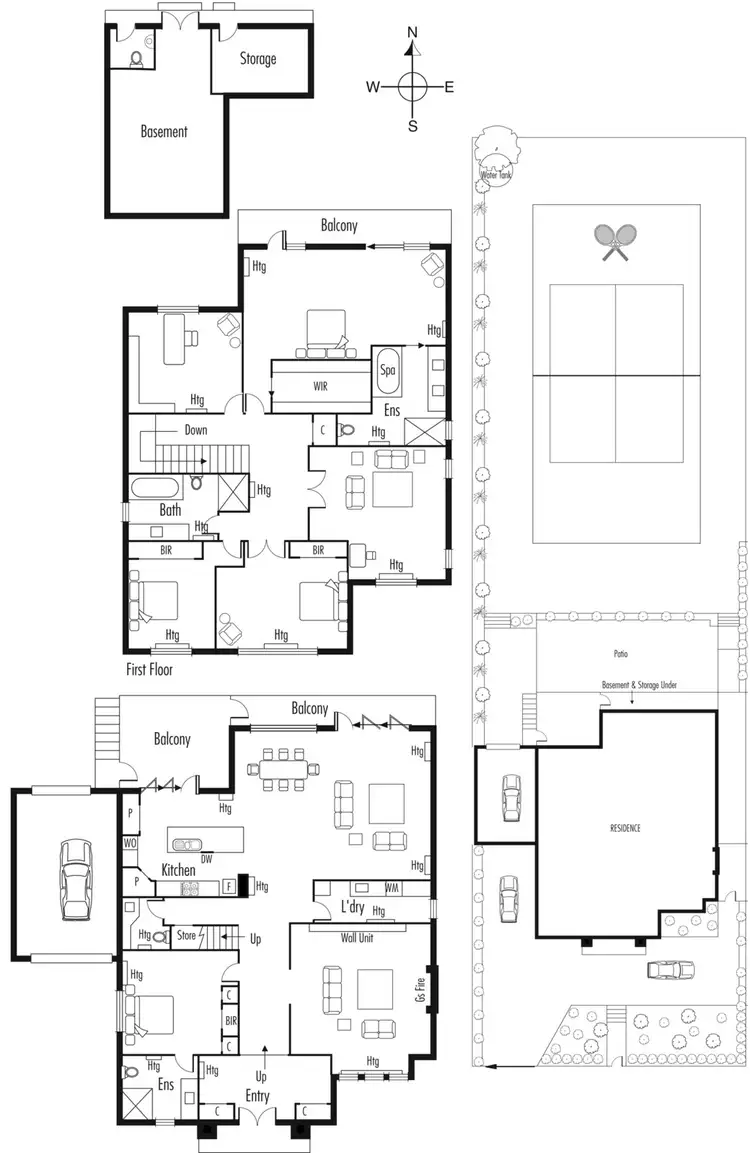 Floorplan of Homely house listing, 31 Talbot Crescent, Kooyong VIC 3144