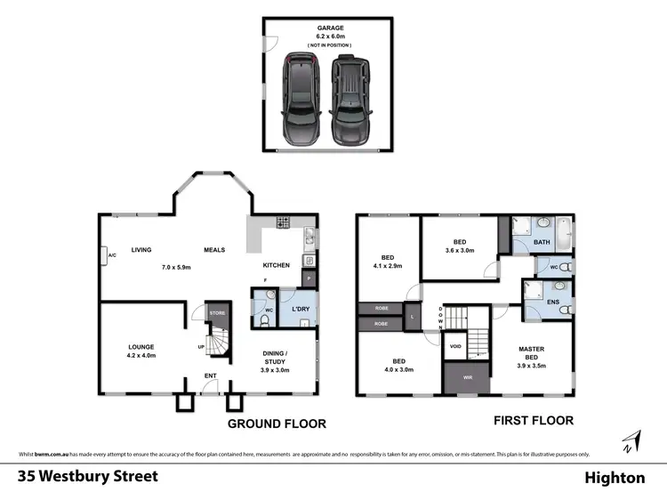 Floorplan of Homely house listing, 35 Westbury Terrace, Highton VIC 3216