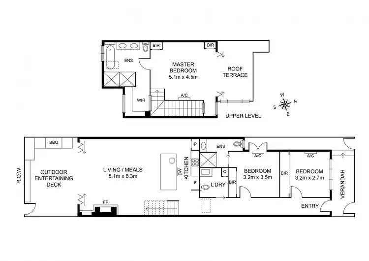 Floorplan of Homely house listing, 102 Graham Street, Albert Park VIC 3206