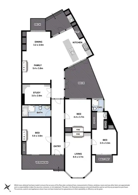 Floorplan of Homely house listing, 36 Alexandra Avenue, Geelong VIC 3220